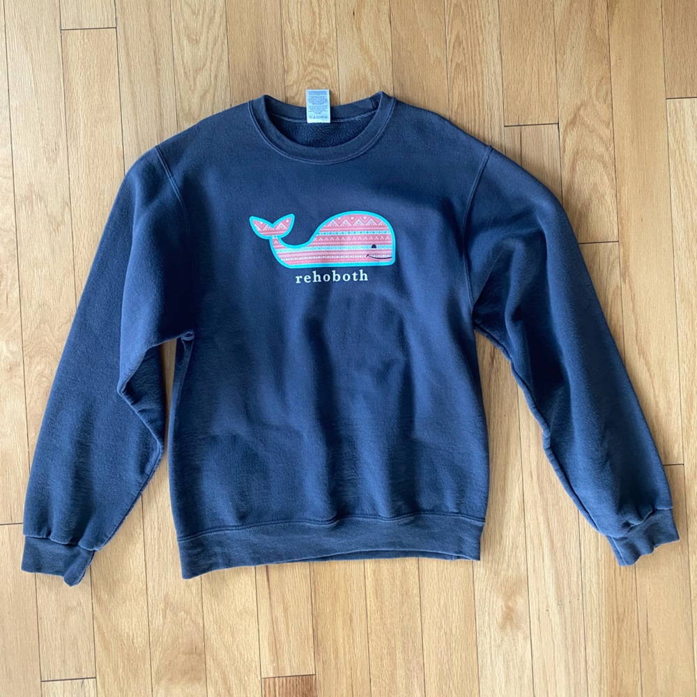 Jerzees Gray Rehoboth Beach Sweatshirt
